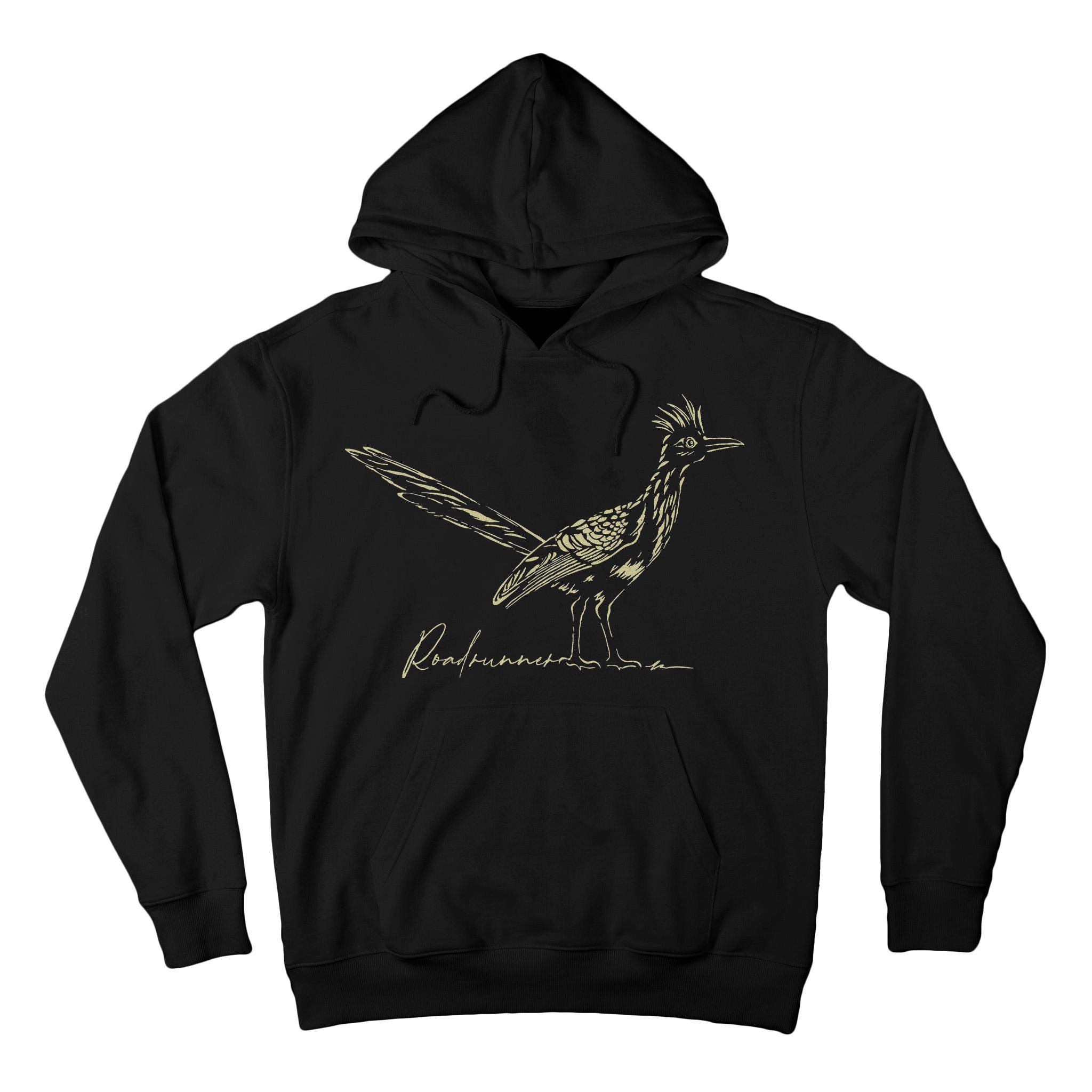 Minimalist Roadrunner Lover Distressed Tall Hoodie