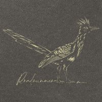 Minimalist Roadrunner Lover Distressed Cotton Canvas Backpack