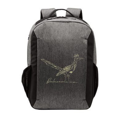 Minimalist Roadrunner Lover Distressed Vector Backpack