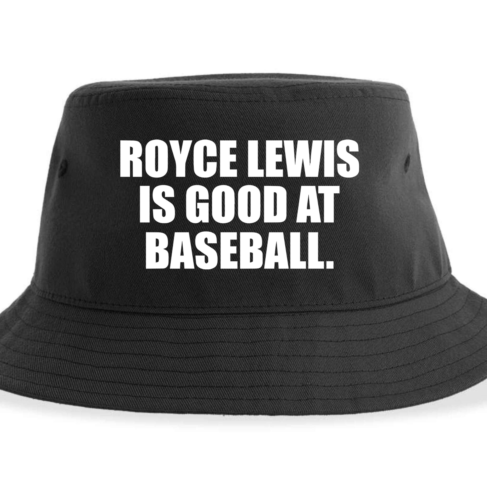 Minnesotatwins Royce Lewis Is Good At Baseball Sustainable Bucket Hat
