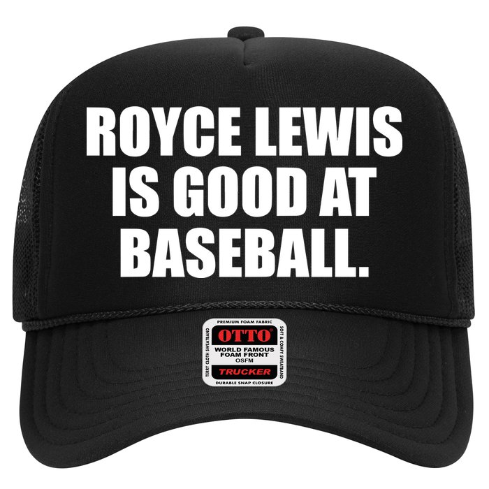 Minnesotatwins Royce Lewis Is Good At Baseball Hat