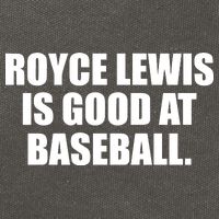 Minnesotatwins Royce Lewis Is Good At Baseball Cotton Canvas Backpack