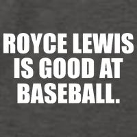 Minnesotatwins Royce Lewis Is Good At Baseball Vector Backpack