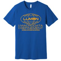 Macrodata Refinement Lumon The Work Is Mysterious  Premium T-Shirt