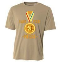 Marathon Running Medal Marathon Runner Finisher Marathoners Cooling Performance Crew T-Shirt