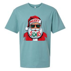 Merry Rizz Mas Sigmas Gen Alpha Middle School Christmas Sueded Cloud Jersey T-Shirt