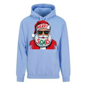 Merry Rizz Mas Sigmas Gen Alpha Middle School Christmas Unisex Surf Hoodie