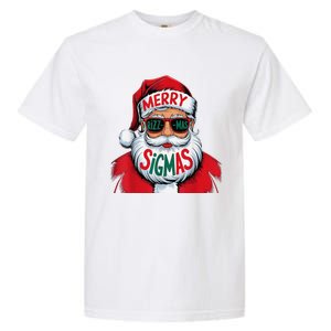 Merry Rizz Mas Sigmas Gen Alpha Middle School Christmas Garment-Dyed Heavyweight T-Shirt