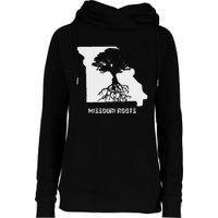 Missouri Roots Missouri Is Home Womens Funnel Neck Pullover Hood