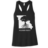 Missouri Roots Missouri Is Home Women's Racerback Tank