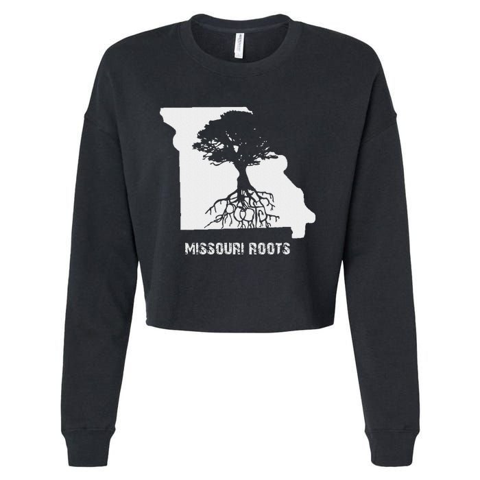 Missouri Roots Missouri Is Home Cropped Pullover Crew