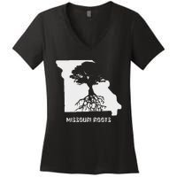 Missouri Roots Missouri Is Home Women's V-Neck T-Shirt