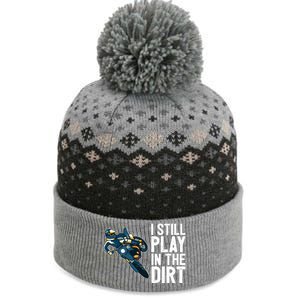 Motocross Rider Motocross Bike Motorcycle Play In The Dirt The Baniff Cuffed Pom Beanie