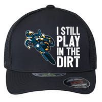 Motocross Rider Motocross Bike Motorcycle Play In The Dirt Flexfit Unipanel Trucker Cap