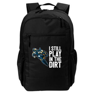 Motocross Rider Motocross Bike Motorcycle Play In The Dirt Backpack