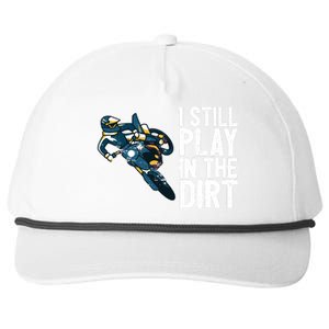 Motocross Rider Motocross Bike Motorcycle Play In The Dirt Snapback Five-Panel Rope Hat