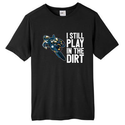 Motocross Rider Motocross Bike Motorcycle Play In The Dirt Tall Fusion ChromaSoft Performance T-Shirt