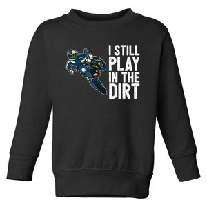 Motocross Rider Motocross Bike Motorcycle Play In The Dirt Toddler Sweatshirt