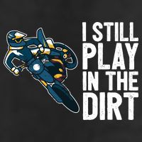 Motocross Rider Motocross Bike Motorcycle Play In The Dirt Hat