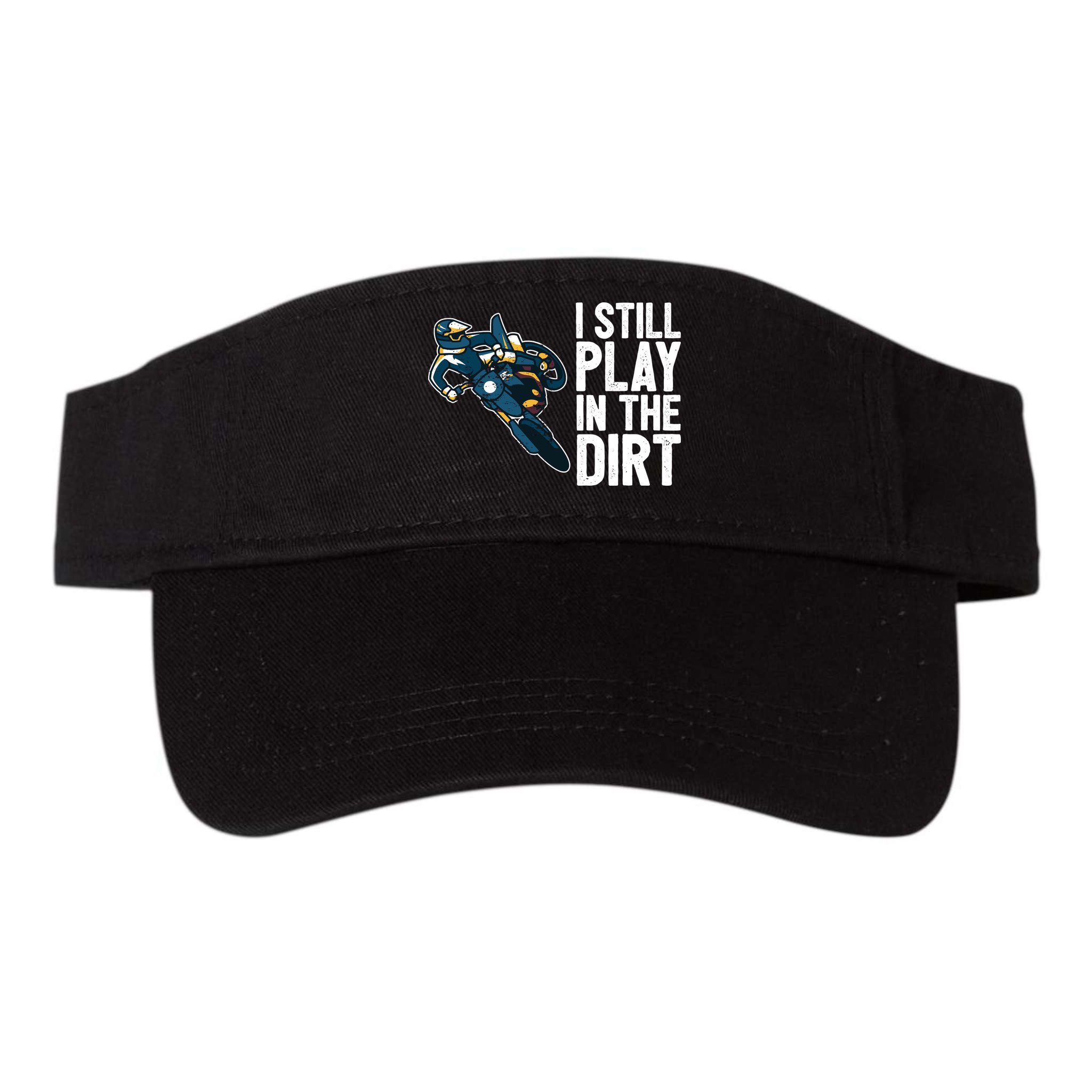 Motocross Rider Motocross Bike Motorcycle Play In The Dirt Visor