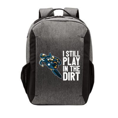 Motocross Rider Motocross Bike Motorcycle Play In The Dirt Vector Backpack