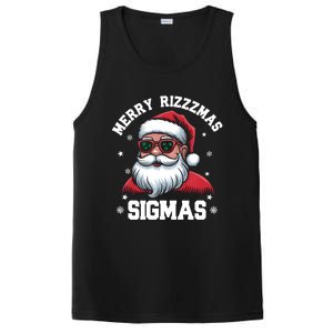 Merry Rizz Mas Sigmas Gen Alpha Middle School Christmas Gift PosiCharge Competitor Tank