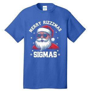 Merry Rizz Mas Sigmas Gen Alpha Middle School Christmas Gift Tall T-Shirt