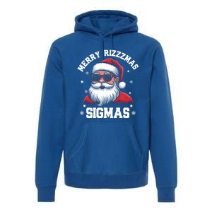 Merry Rizz Mas Sigmas Gen Alpha Middle School Christmas Gift Premium Hoodie