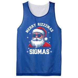 Merry Rizz Mas Sigmas Gen Alpha Middle School Christmas Gift Mesh Reversible Basketball Jersey Tank