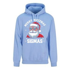 Merry Rizz Mas Sigmas Gen Alpha Middle School Christmas Gift Unisex Surf Hoodie