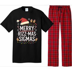 Merry R.I.Z.Z Mas Sigmas Gen Alpha Xmas Santa Pajama Set