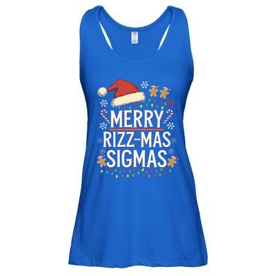 Merry R.I.Z.Z Mas Sigmas Gen Alpha Xmas Santa Ladies Essential Flowy Tank