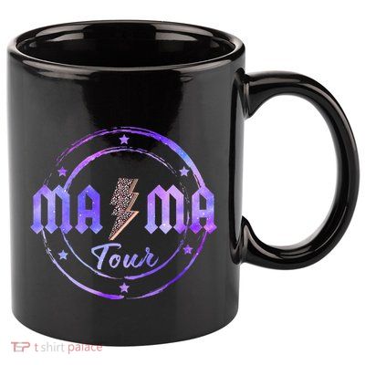 Mama Rock 11oz C Handle Ceramic Mug