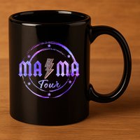 Mama Rock 11oz C Handle Ceramic Mug
