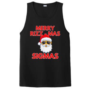 Merry Rizz Mas Sigmas Gen Alpha Middle School Christmas PosiCharge Competitor Tank