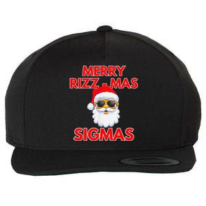 Merry Rizz Mas Sigmas Gen Alpha Middle School Christmas Wool Snapback Cap