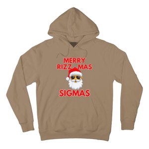 Merry Rizz Mas Sigmas Gen Alpha Middle School Christmas Hoodie