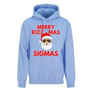 Merry Rizz Mas Sigmas Gen Alpha Middle School Christmas Unisex Surf Hoodie