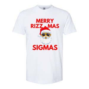 Merry Rizz Mas Sigmas Gen Alpha Middle School Christmas Softstyle CVC T-Shirt