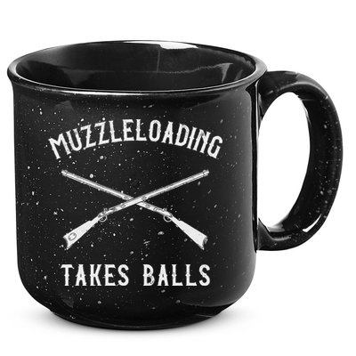 Muzzleloader Rifle Muzzleloading Takes Balls 15oz Campfire Ceramic Mug