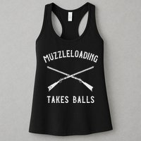 Muzzleloader Rifle Muzzleloading Takes Balls Womens Tank Top