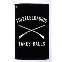 Muzzleloader Rifle Muzzleloading Takes Balls Golf Towel