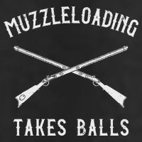 Muzzleloader Rifle Muzzleloading Takes Balls Microfiber Hand Towel
