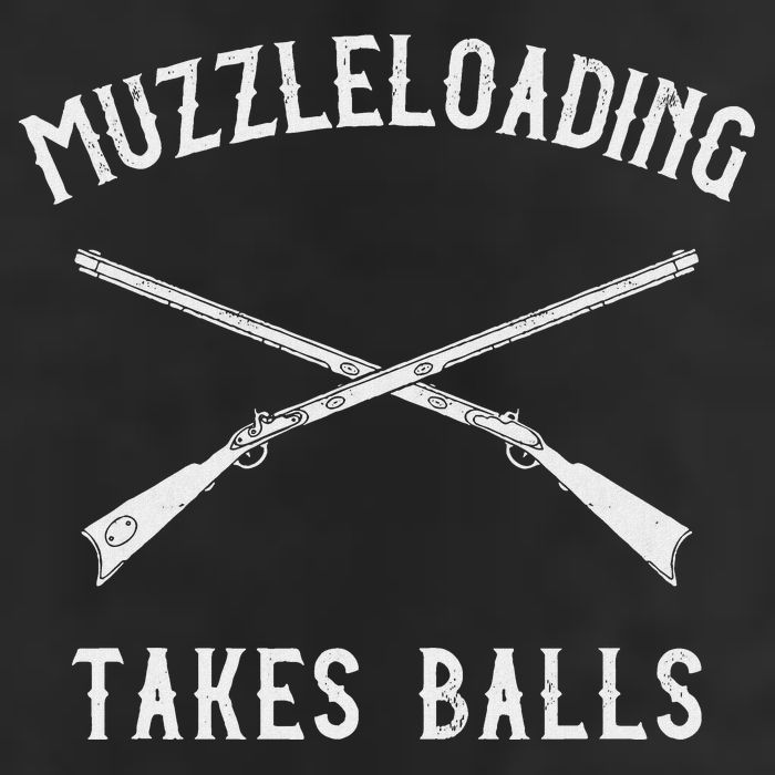 Muzzleloader Rifle Muzzleloading Takes Balls Microfiber Hand Towel