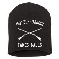 Muzzleloader Rifle Muzzleloading Takes Balls Short Acrylic Beanie