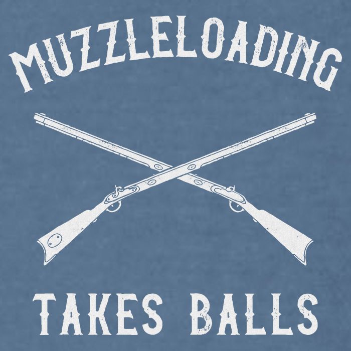 Muzzleloader Rifle Muzzleloading Takes Balls Garment-Dyed Sweatshirt