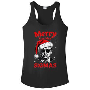 Merry Rizz Mas Sigmas Funny Gen Alpha Xmas Santa Christmas Ladies PosiCharge Competitor Racerback Tank