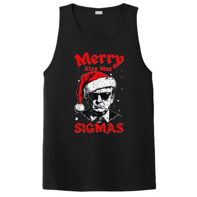 Merry Rizz Mas Sigmas Funny Gen Alpha Xmas Santa Christmas PosiCharge Competitor Tank