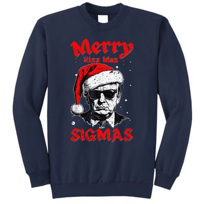 Merry Rizz Mas Sigmas Funny Gen Alpha Xmas Santa Christmas Sweatshirt