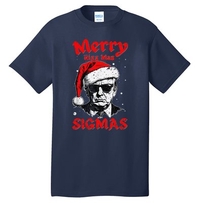 Merry Rizz Mas Sigmas Funny Gen Alpha Xmas Santa Christmas Tall T-Shirt